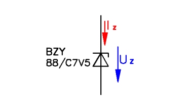 Schaltzeichen BZ 88/C7V5