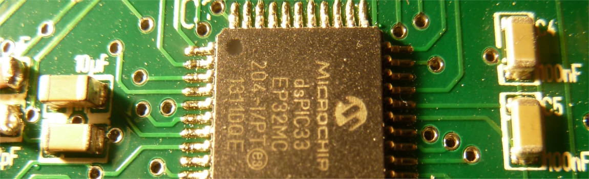 PIC33 Mikrocontroller-IC