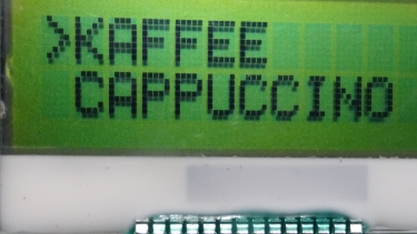 LCD Kaffeeautomat