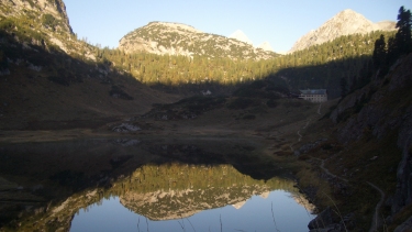 Spiegelbild in einem See